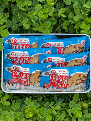 Boite métal de 12 cookies LES DEUX GOURMANDS