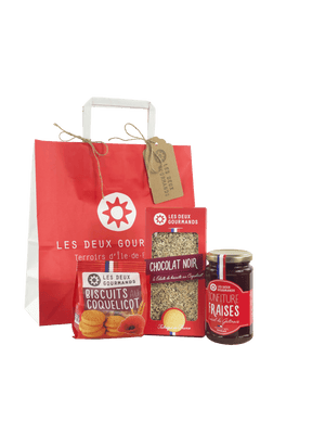 Coffret - Rouge 2 - LES DEUX GOURMANDS LES DEUX GOURMANDS