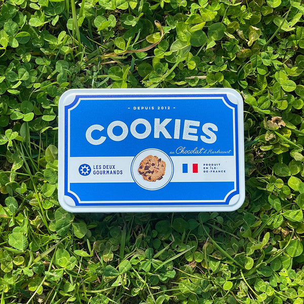 Boite métal de 12 cookies LES DEUX GOURMANDS