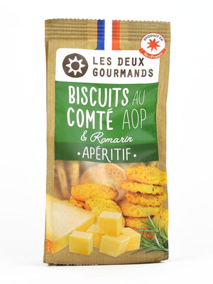 Biscuits au Comté AOP - LES DEUX GOURMANDS