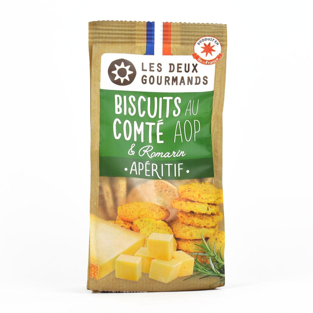 Biscuits au Comté AOP - LES DEUX GOURMANDS