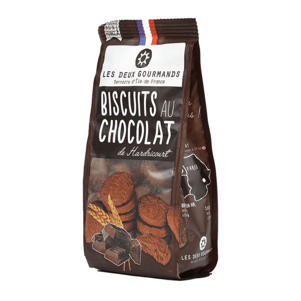 (Re)découvrez nos biscuits au Chocolat d’Hardricourt : un goût unique et cacaoté, idéal pour vos pauses gourmandes. Soyez GOURMANDS !