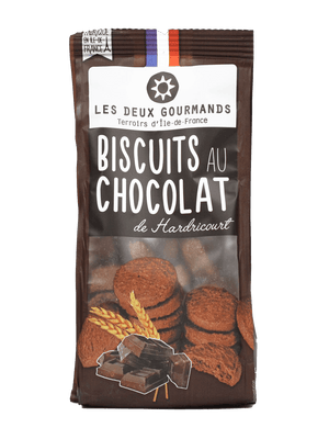 (Re)découvrez nos biscuits au Chocolat d’Hardricourt : un goût unique et cacaoté, idéal pour vos pauses gourmandes. Soyez GOURMANDS !