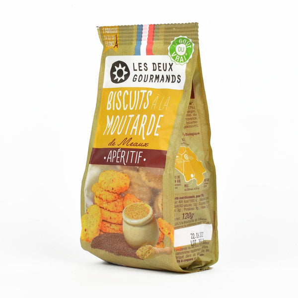 Biscuits à la Moutarde - LES DEUX GOURMANDS