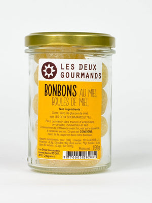 Bonbons Boules Fourrés au Miel - LES DEUX GOURMANDS