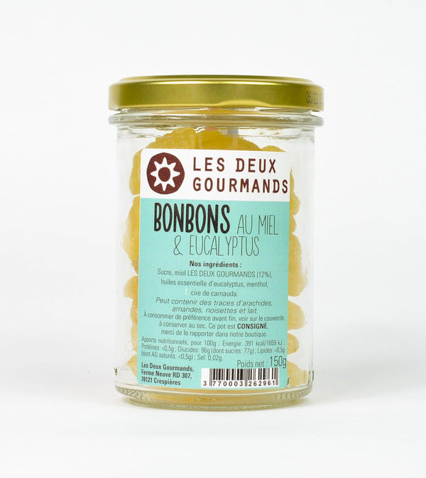 Bonbons au Miel et Eucalyptus - LES DEUX GOURMANDS