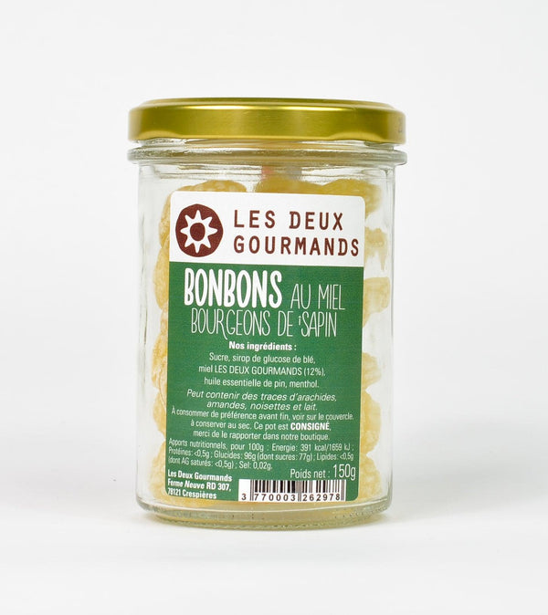 Bonbons au Miel Bourgeons de Sapin - LES DEUX GOURMANDS