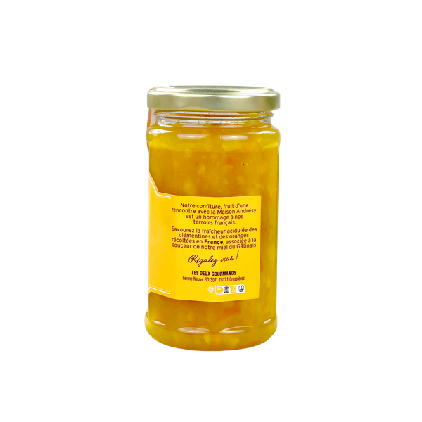 Confiture Agrumes & miel du Gâtinais