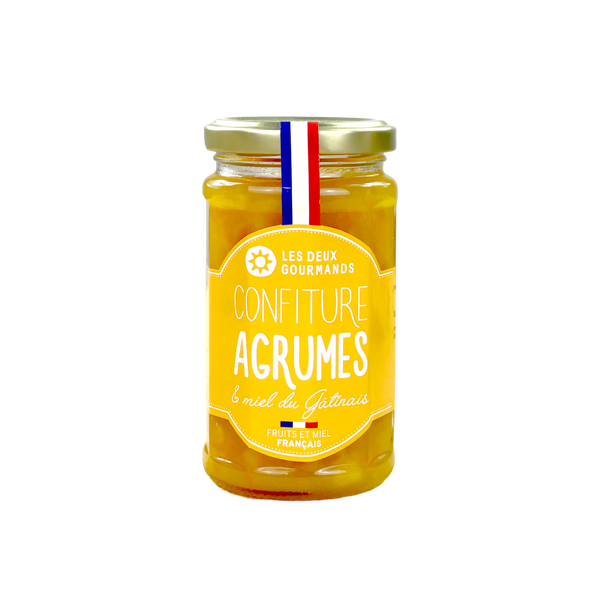 Confiture Agrumes & miel du Gâtinais