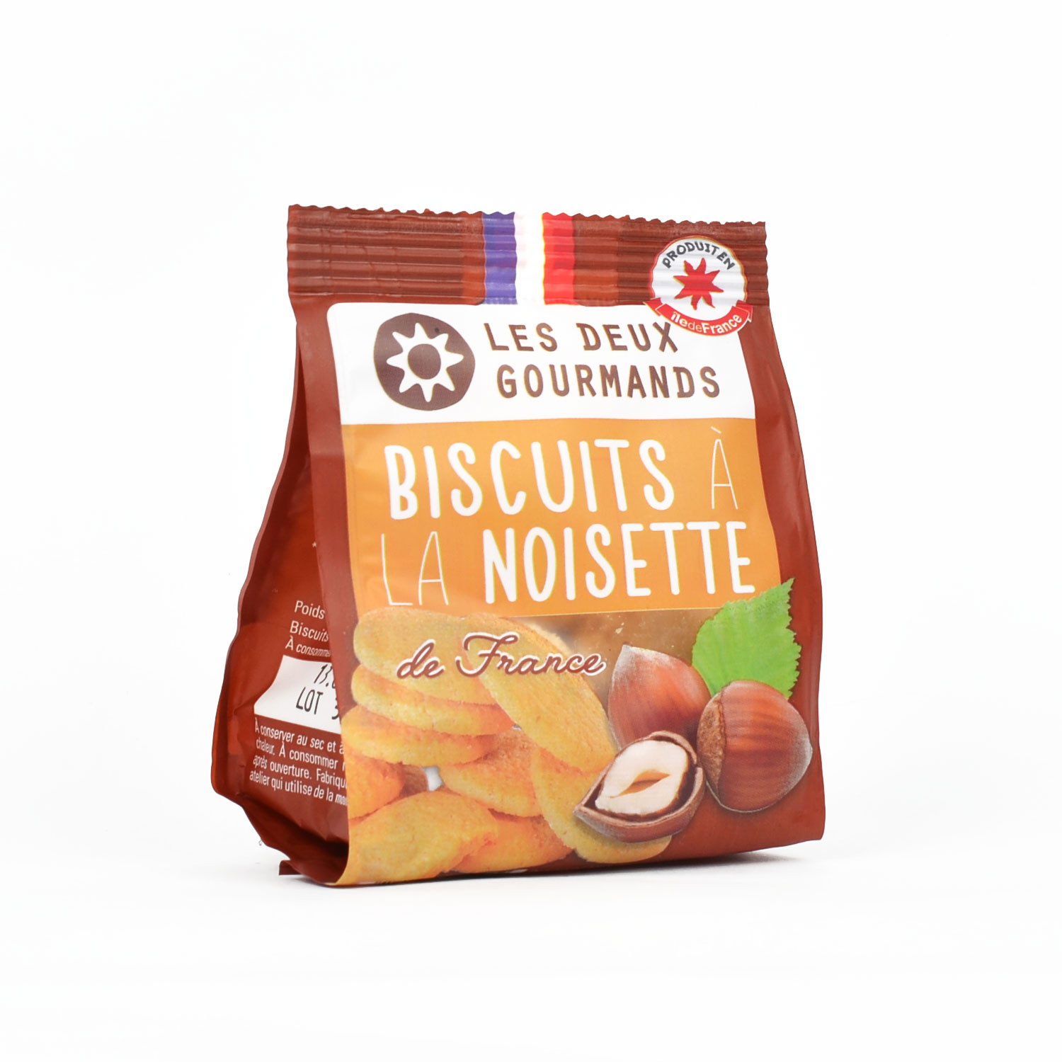 Biscuits soufflés chocolat noisettes (sachet)